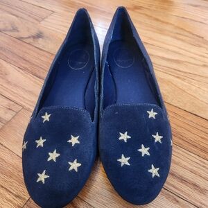 Jack Rogers Starstruck Suede Loafers. Women's Size 10